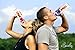 Basily Infuser Water Bottle - 28 ounce - Made with Commercial Grade Tritan-Blue, Blue