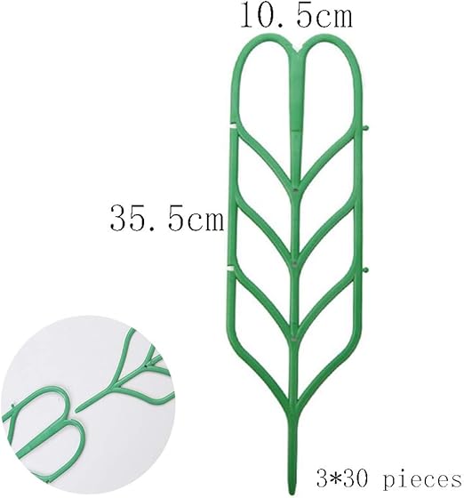 SOULOS Plastico Verde Valla Plantas Trepadoras Marco de Obstáculo ...