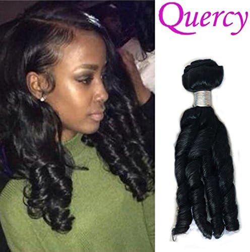 Quercy Brazilian Human Hair New Product Remy Fumi Curl Loose Weave Hair (16inch)