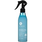 Luseta Coconut Milk Heat Protection Spray for Hair Styling, Preventing Heat Damage and Breakage for Women and Men 8.5oz