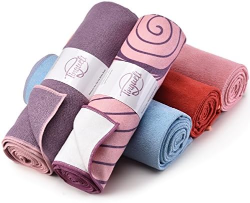 Hot Yoga Towel - Quick Drying, Non Slip, Sweat Absorbing Hot Yoga and Bikram Towel