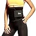 Mava Sports Abs Tightener Belt – Stomach Wrap and Waist Trainer - Muscle Shaper, Max Waist Size 50”, Black