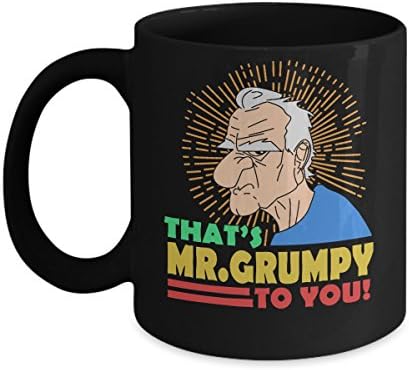 Mr. Grumpy Old Man Funny Mug