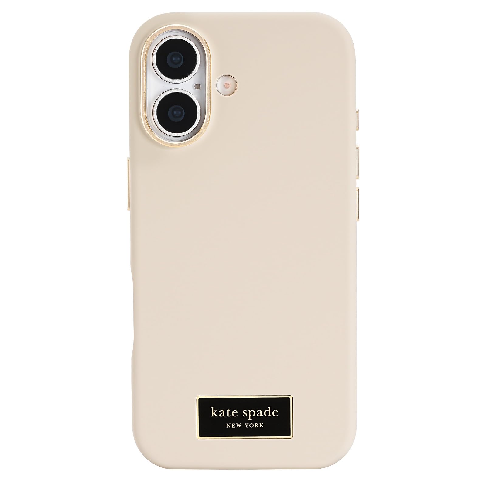 kate spade new york iPhone 17 Case - Compatible with MagSafe - Designer Phone Case - Icon Perfect Beige