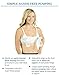Seamless Pump&Nurse Nursing Bra with Hands-Free Pumping Bra - Nude, L