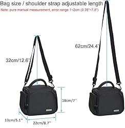 CADeN Compact Camera Shoulder Crossbody Bag Case