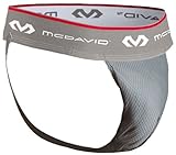 McDavid 3300 HexMesh Athletic Supporter (Grey, Small)