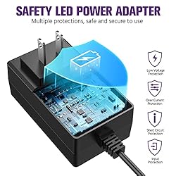 EMITEVER 24V DC Power Supply, 30W LED Power