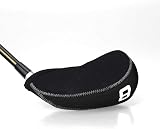 Craftsman Golf 11pc Neoprene Iron Headcover Set Black Large Number for All view 2