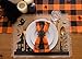 DII Buffalo Check Collection, Classic Farmhouse Table Runner, 14x72, Orange & Black