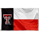 College Flags & Banners Co. Texas Tech Red Raiders Texas State Flag
