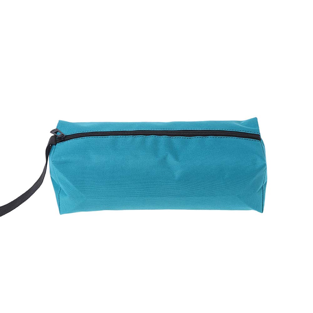 1PC Small Tool Bag, Multipurpose Zipper Small Tool Pouch Made of Oxford Cloth, Tool Pouch Bag for Storage Tool Cosmetics Stationery, Large, Blue