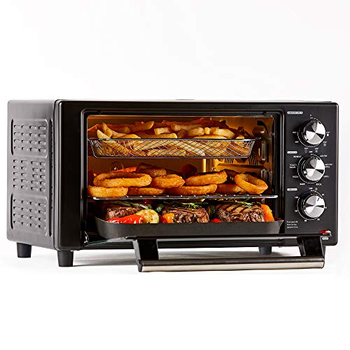 PowerXL Air Fryer Grill 8 in 1 Roast, Bake, Rotisserie, Electric Indoor