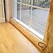 Evelots Updated Hanging Door Draft Stopper With Door Hook, Save Energy & Money