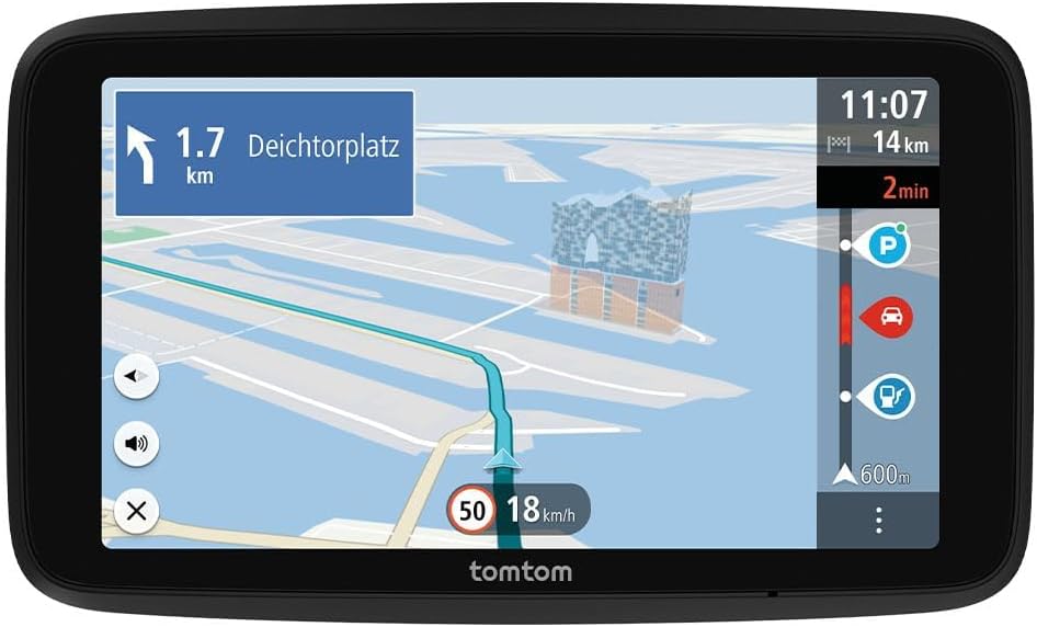 TomTom GO Advanced 6 Inch Car Sat Nav with Traffic Maps Updates WiFi
