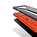 Zizo Static Series Compatible with Samsung Galaxy S8 Plus Case Military Grade Drop Tested with Built in Kickstand Black Orange