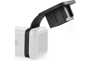 CZC AUTO 2 Inch Trailer Hitch Cover Plug Cap Insert, Receiver Tube Cover 2 Inch Black Receiver Hitch Cover for Toyota Mercede