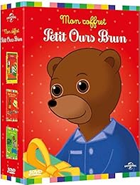 Petit Ours Brun - Coffret : Petit Ours Brun Veut S'habiller Tout Seul, Petit Ours Brun Jardine, Le Noël De Petit Ours Brun - Pack