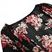 Yonala Women's Sexy Cardigan Blouse Bikini Swimwear Kimono Cover Up Beach Dress,Medium,Black