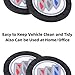 AOOOOP Car Interior Accessories for Buick Cup Holder Insert Coaster - Silicone Anti Slip Cup Mat for Buick Encore Regal Tourx Envision Enclave Lacrosse Avenir (Set of 2, 2.75