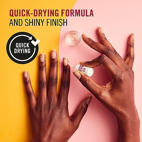 , Nail Care Base & Top coat 7 in 1, Rinforza, Leviga e Protegge il Colore, Formula Vegana ad Asciugatura Rapida, 12ml
