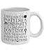 Gaming By Graphic Rhythm Ain't No Party Like a DND Party Mug - RPG Mug For Gamers Nerds and Geeks (White)