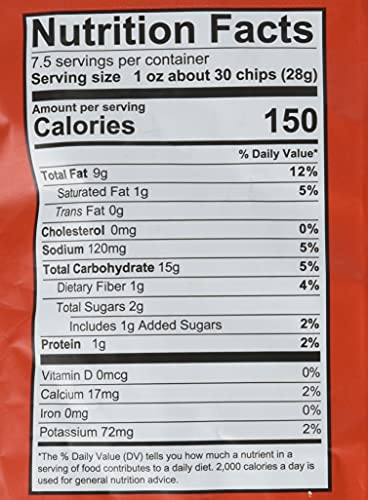 RW GARCIA ORGANIC BBQ CORN CHIPS, 212 GR