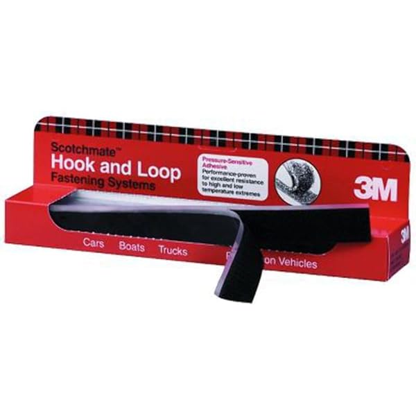 Amazon.com: Scotch 3M Hook/Loop Fastener SJ3571/SJ3572, Black, 1 