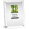 Modern Acrylic Photo Frame - Desktop/Free Standing (8x10 inch)