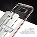 Galaxy S7 Edge Case, OBLIQ [NaKED SHIELD][Rose Gold][Metal Kickstand] Slim Fit Crystal Clear Scratch Resist Heavy Duty Protection Dual Layer Case for Samsung Galaxy S7 Edge