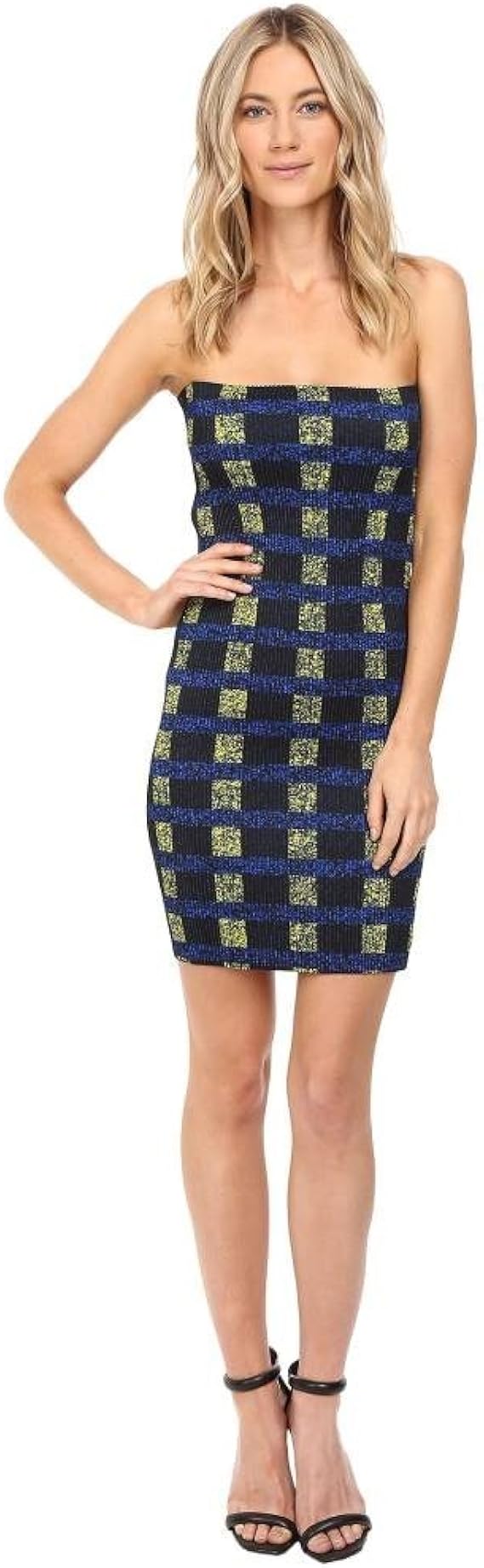 Amazon キティ ジョセフ Kitty Joseph レディース ワンピース ドレス ワンピース Crystal Pleating Tube Short Dress 並行輸入品 ワンピース チュニック 通販