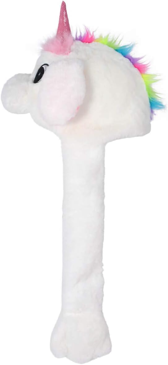 Chapeau Licorne En Peluche Avec Corne Dorée - Déguisement Carnaval, Fête | Pour Enfants Et Adultes