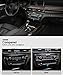 Carbon Fiber Car Cd Control Panel Frame Decorations Sticker Refit Styling Trim