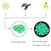 120 pcs Glow in the Dark Stones, Decorative Stones,Garden Pebbles Rocks for Outdoor, Artificial Decorative Stones Rocks forWalkway, Window, Yard Grass, and Fish Tank Decoration