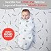 Unique MOM and I Design, Premium Muslin Swaddle Blankets (2 Pack), Natural, Extra Soft, Large 47X47, Boys & Girls, Include Baby Bib, Infant to Toddler, Baby Shower Gift Set