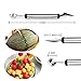 Watermelon Slicer Melon Baller 18/10 Stainless Steel Fruits Cutter and Server by Yoofor