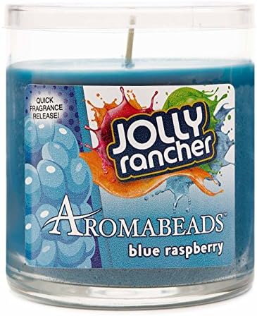 Hanna's AROMABEADS 6oz Hershey's Candy Scented Candle (Jolly Rancher - Blue Raspberry)