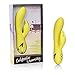 CalExotics California Dreaming Venice Vixen - Silicone Rabbit Vibrator - Waterproof Clitoral Sex Toys for Couples - 10 Vibration Function Massager - Yellow