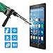 MoKo All-New Fire HD 8 2017 Screen Protector, [Scratch Terminator] Premium HD Clear 9H Hardness Tempered Glass Screen Protector Film for Amazon Fire HD 8