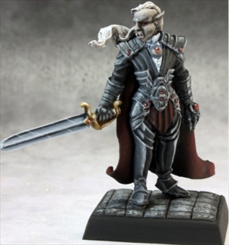 Reaper Miniatures 60145 Pathfinder Series Luvick Siervage, Vampire Miniature
