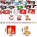 PUAIDA 4 Pack Santa Sack & 8 Christmas Cards, 27.5