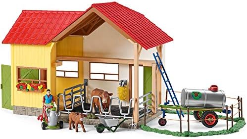 schleich large farm with animals and accessories 42333