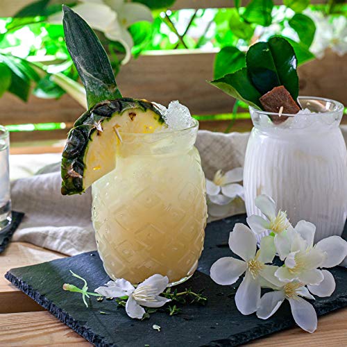 Bormioli Rocco 24 Stück Sour Ananas Cocktail-Gläser Set - Dekorative Tropical Tiki Bar Tumblers Trinken - 455ml – Bild 8