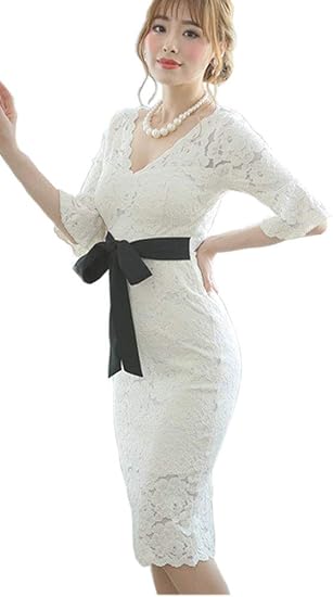 Amazon Tearly キャバ ドレス ミニ ロング キャバワンピ キャバドレス 大きいサイズ ワンピースドレス パーティー ドレス ミモレ丈 セクシードレス 韓国 ワンピース セクシー キャバ嬢 タイト ミニドレス Dsl1240 イブニングドレス 通販