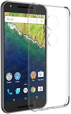 Google Nexus 5X Case, MXX [Transparent] Seamless Clear Hard Back Panel Thin Smartphone Cover + Scratch Resistant + High-Grade + TPU/PC and Ultra Slim [Shock Absorbing, Bumper Case] (Crystal Plate)