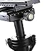 FOTOWELT Handheld Camera Stabilizer for Nikon Canon Sony Panasonic DV DSLR-Weight Bearing Capability 0.2-3 kg