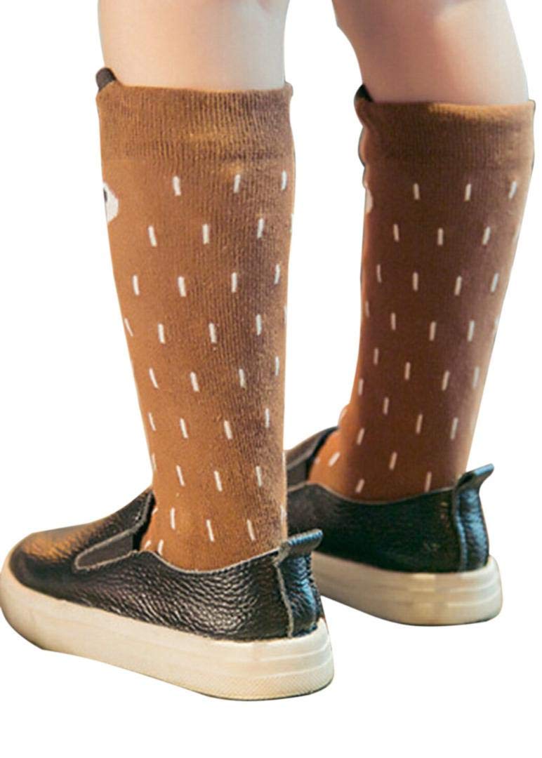 Baby Children Girls Toddler Fox Socks Soft Cotton Knee High Hosiery Tights Leg