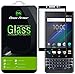 [2-Pack] Dmax Armor for BlackBerry KEY2 LE [Tempered Glass] Screen Protector, (Full Screen Coverage) (Black)