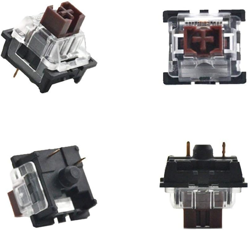 OUTEMU (Gaote) Switch 3 Pin Keyswitch DIY Replaceable Switches for Mechanical Gaming Keyboard (Brown) - Image 3