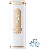 LYSMOSKI Laser Hair Removal with Cooling System, IPL Hair Removal for Women and Men, 3-in-1 At-Home Hair Removal Device for Facial Legs Arms Whole Body Use, 9 Energy Levels